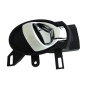 MANIGLIA APRIPORTA INTERNA CON LEVA CROMATA NERO ANT/POST DX NISSAN CUBE (Z12) 2009 2018 OEM 806701HB2B
