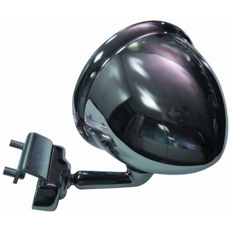 RETROVISORE CROMATO A CALICE A MORSETTO FIAT 500 F / L / R 1965