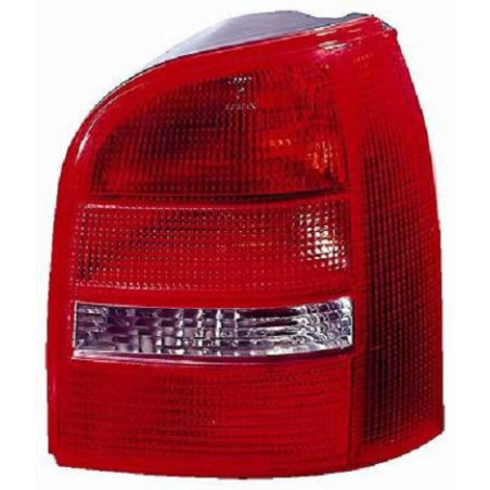 FANALE POST DX BIANCO/ROSSO SENZA AUDI A4 (8D2) 1994 2000 OEM