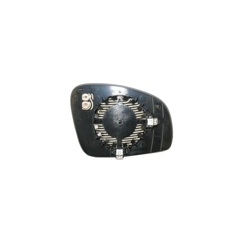 VETRO CON PIASTRA DX SKODA FABIA (542/545) 2007 2010 OEM 5J0857522M