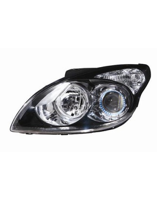 FARO FANALE PROIETTORE DX H7,H1 NERA ELETTRICA HYUNDAI i30 (FD)