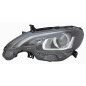 FARO FANALE PROIETTORE SX LED NERA LED ELETTRICA PEUGEOT 108 2014  OEM B000863880