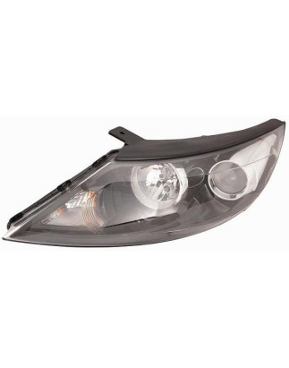 FARO FANALE PROIETTORE SX H7,H7 NERA KIA SPORTAGE (SL) 2008 2010