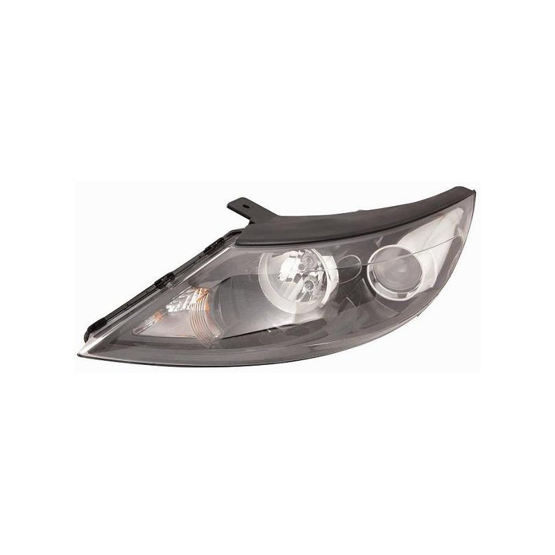 FARO FANALE PROIETTORE SX H7,H7 NERA KIA SPORTAGE (SL) 2008 2010 OEM 921013W021