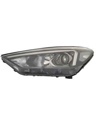 FARO FANALE PROIETTORE DX H7,HB3 LED NERA LED HYUNDAI TUCSON II