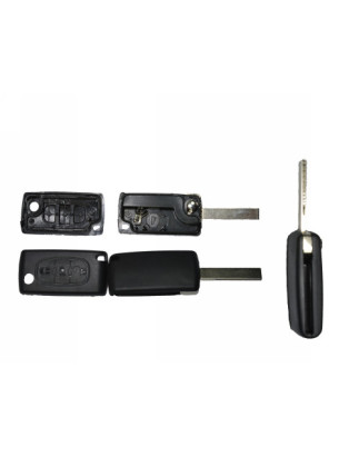 GUSCIO PER CHIAVI NERO 3 CON ALLOGGIO BATTERIA ESAGONALE HU83