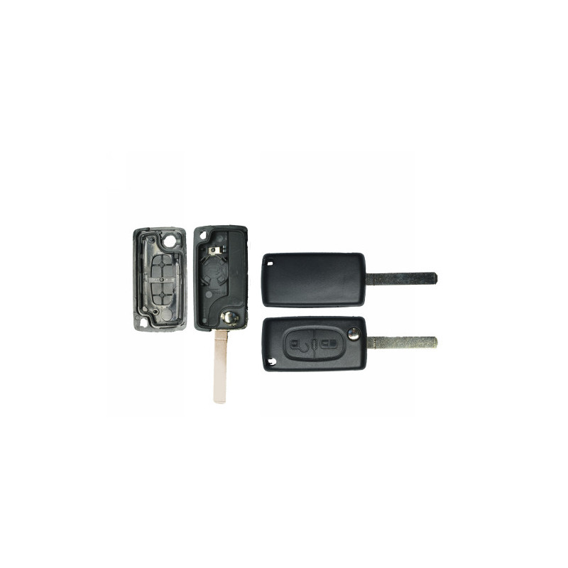 GUSCIO PER CHIAVI NERO 2 CON ALLOGGIO BATTERIA ESAGONALE VA2 CITROEN C2 (JM) 2003 2008