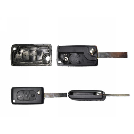 GUSCIO PER CHIAVI NERO 3 CON ALLOGGIO BATTERIA ESAGONALE HU83