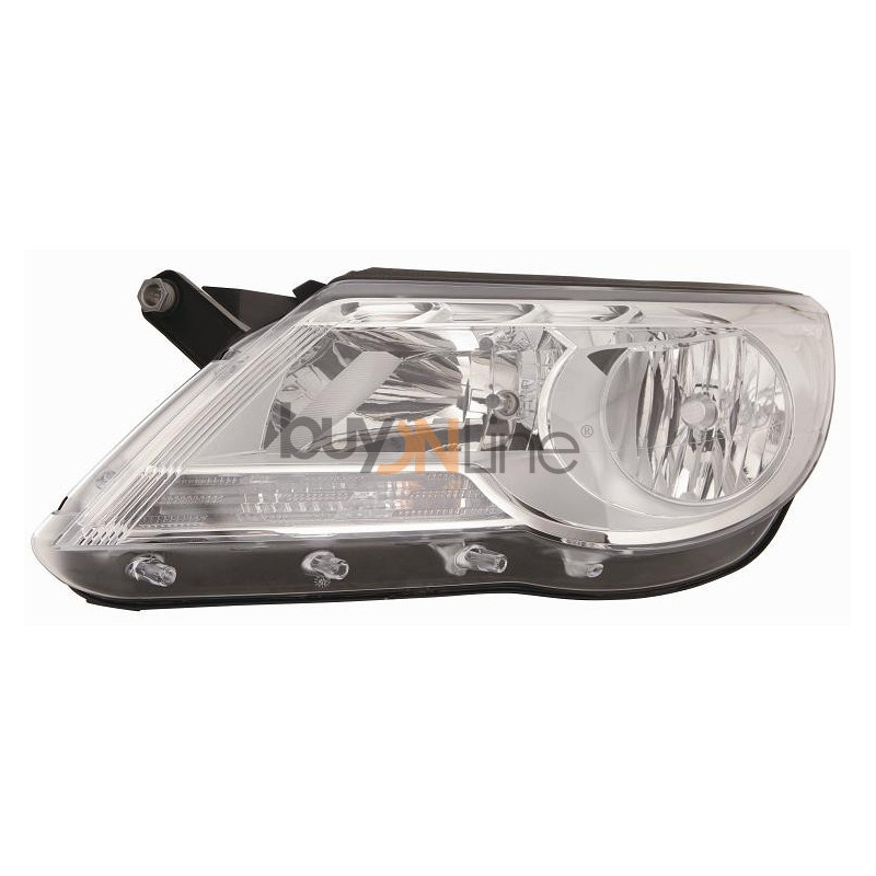FARO FANALE PROIETTORE SX H7,H7 VOLKSWAGEN TIGUAN (5N) 2007 2011 OEM 5N1941031AB