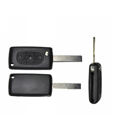 GUSCIO PER CHIAVI NERO 3 CON ALLOGGIO BATTERIA ESAGONALE HU83