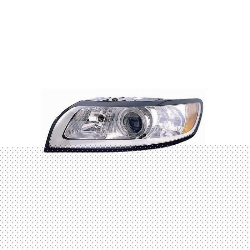 FARO FANALE PROIETTORE SX H7,H9 CROMATA VOLVO S40 (544) 2004 2007 OEM 30763033