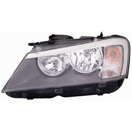 FARO FANALE PROIETTORE DX 2H7 NERA BMW X3 (F25) 2011 2014 OEM