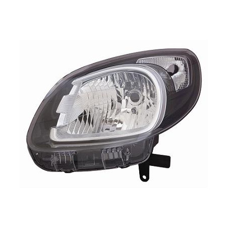 FARO FANALE PROIETTORE SX H4 NERA ELETTRICA NISSAN NV 250 (X61)
