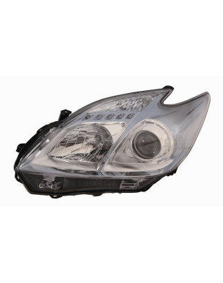 FARO FANALE PROIETTORE DX CROMATA AZZURRA TOYOTA PRIUS (W3) 2009