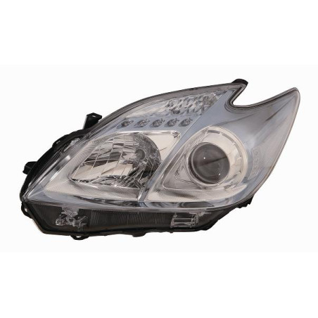 FARO FANALE PROIETTORE DX CROMATA AZZURRA TOYOTA PRIUS (W3) 2009