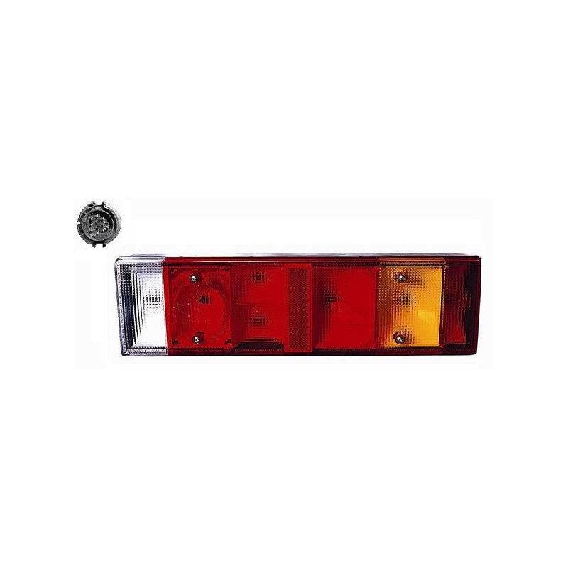 FANALE POST SX CON SENZA LUCE TARGA IVECO EUROCARGO 2003  OEM 99463243