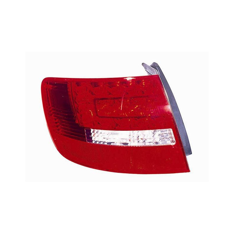FANALE POST SX BIANCO/ROSSO SENZA LED LED ESTERNO AUDI A6 (4FH/4F2/4F5) 2008 2010 OEM 4F9945095E