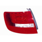 FANALE POST SX BIANCO/ROSSO SENZA LED LED ESTERNO AUDI A6 (4FH/4F2/4F5) 2008 2010 OEM 4F9945095E