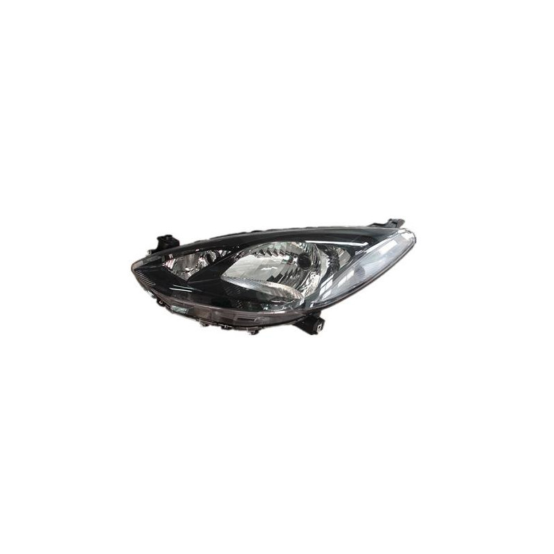 FARO FANALE PROIETTORE SX H4,H4,PY21W,W5W NERA MAZDA 2 (DE/DH) 2007 2014 OEM DF71510L0G