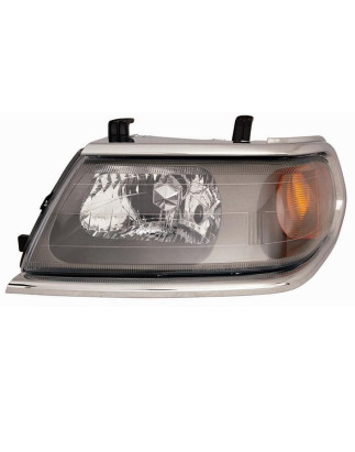 FARO FANALE PROIETTORE DX H4 GRIGIA SCURA CROMATA MITSUBISHI