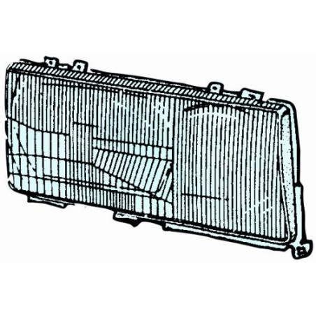 LENTE FARO FANALE PROIETTORE SX MERCEDES-BENZ 190E (W201) 1984