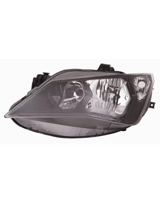 FARO FANALE PROIETTORE DX H7,H7 SPORT NERA ELETTRICA SEAT IBIZA