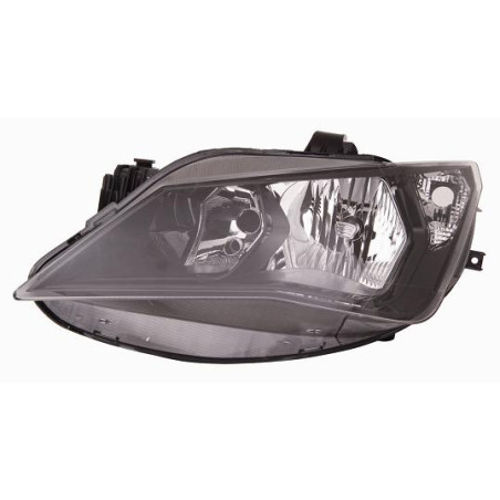 FARO FANALE PROIETTORE DX H7,H7 SPORT NERA ELETTRICA SEAT IBIZA