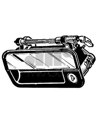 MANIGLIA PORTA EST ANT DX LANCIA DEDRA (835) 1989 1999 OEM