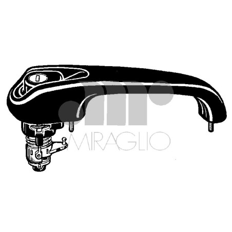 MANIGLIA PORTA EST NUDA ANT DX FIAT TIPO (160) 1988 1993 OEM