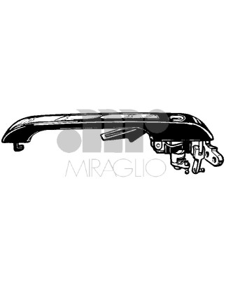 MANIGLIA PORTA EST ANT DX AUDI 100 (443/444/445/446) 1982 1990