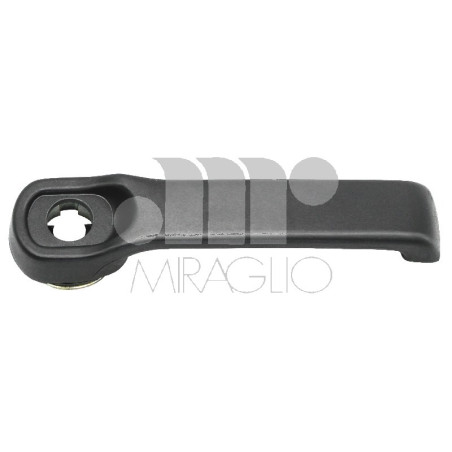 MANIGLIA PORTA EST IN PLASTICA NERO POST FIAT FIORINO (146) 1988