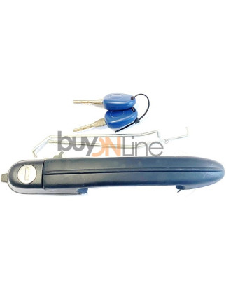 MANIGLIA PORTA EST IN PLASTICA NERO ANT SX FIAT MAREA (185) 1996