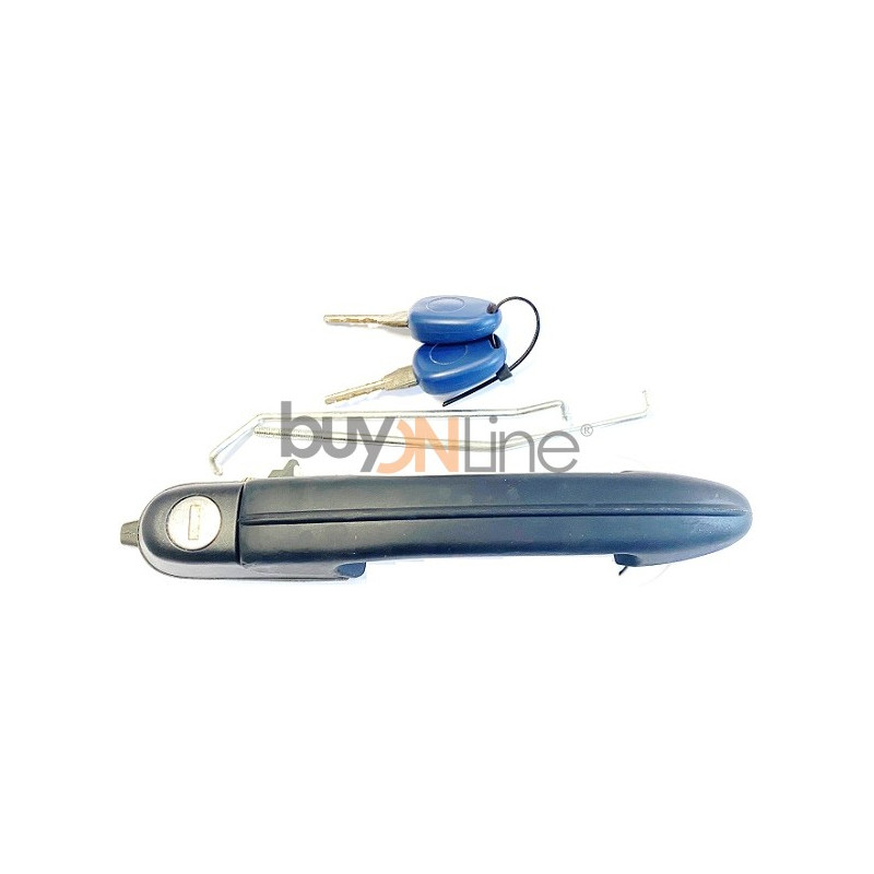 MANIGLIA PORTA EST IN PLASTICA NERO ANT SX FIAT MAREA (185) 1996 2007 OEM 46445209