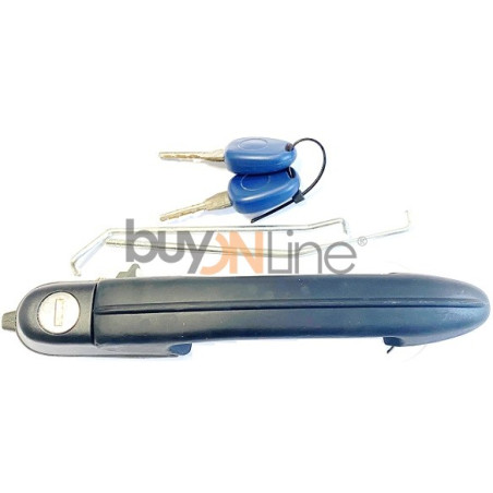 MANIGLIA PORTA EST IN PLASTICA NERO ANT SX FIAT MAREA (185) 1996