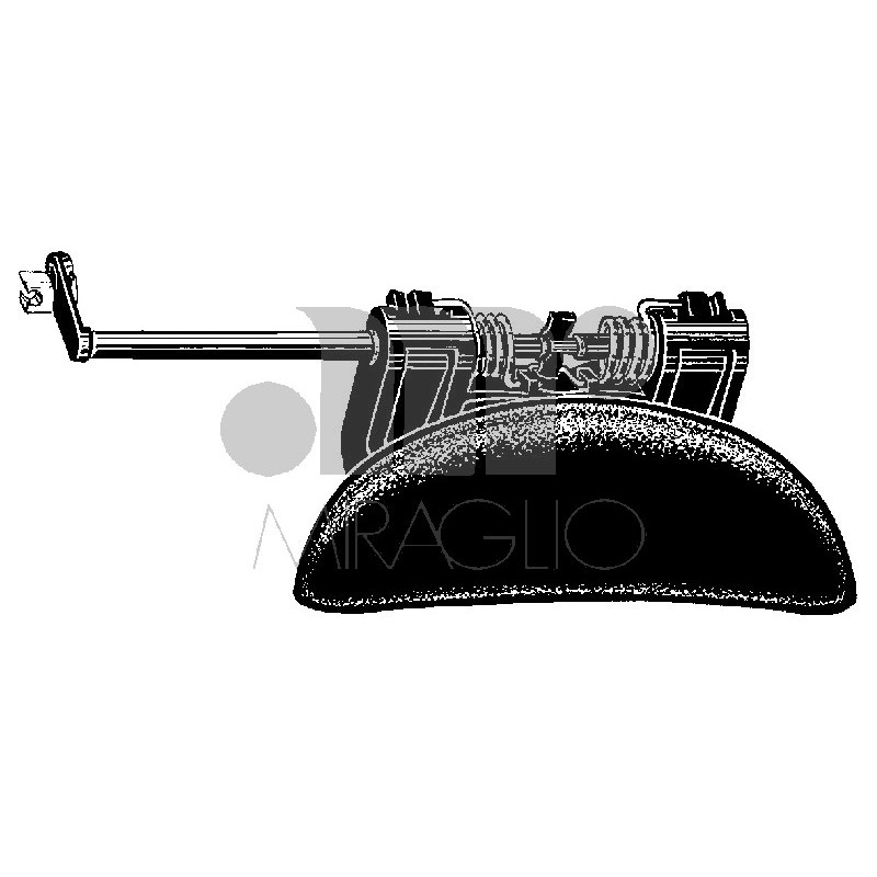 MANIGLIA PORTA EST ANT DX PEUGEOT 206 (2A/2C/2D/2E/2K) 1998 2009 OEM 9101L3