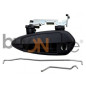 MANIGLIA PORTA EST SENZA BLOCCHETTO IN PLASTICA NERO ANT DX FIAT GRANDE PUNTO (199) 2005 2012 OEM 735498775
