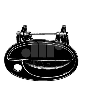 MANIGLIA PORTA EST ANT DX OPEL COMBO (TF0/TF1) 2000 2012 OEM