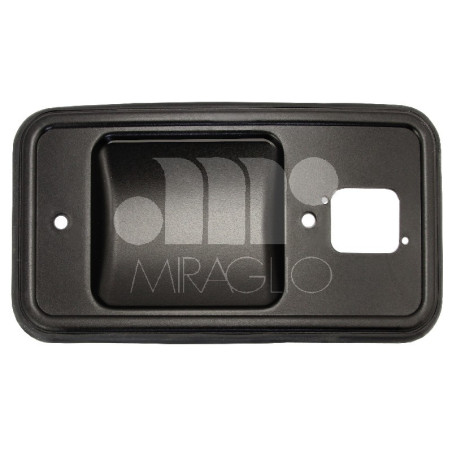 MANIGLIA PORTA EST FONDELLO MANIGLIA IN PLASTICA NERO