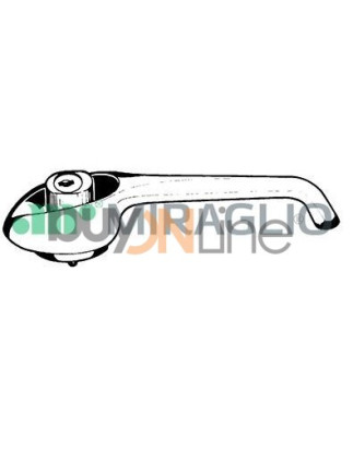 MANIGLIA PORTA EST IN ALLUMINIO SENZA CHIAVE ANT DX/SX FIAT