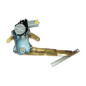 ALZACRISTRALLO ELETT POST SX 5 NISSAN ALMERA H/B (N16) 2000 2006 OEM 82701BM700
