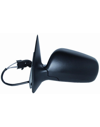 RETROVISORE MECC SX LUNGO NERO MODELLO GRANDE SKODA FABIA