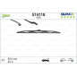 SPAZZOLA TERGI SILENCIO STANDARD ANT DX/SX SINGOLA 550mm CODICE BREVE: V55