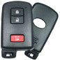 GUSCIO PER CHIAVI 2+1 (SENZA GOMMINO PAD INTERNO) TOYOTA LAND CRUISER (J10) 1998 2007