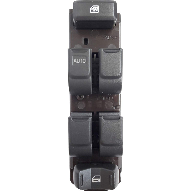 BLOCCO COMANDI ALZACRISTRALLO ANT SX 22 4 ISUZU P/U D-MAX (TFR/TFS) 2002 2007 OEM 8973965380