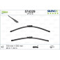 SPAZZOLA TERGI SILENCIO FLAT BLADE ANT SX COPPIA 700mm + 550mm CODICE BREVE: VF416