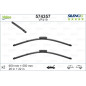 SPAZZOLA TERGI SILENCIO FLAT BLADE ANT DX/SX COPPIA 650mm + 550mm CODICE BREVE: VF419