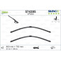 SPAZZOLA TERGI SILENCIO FLAT BLADE ANT SX COPPIA 800mm + 750mm CODICE BREVE: VF450