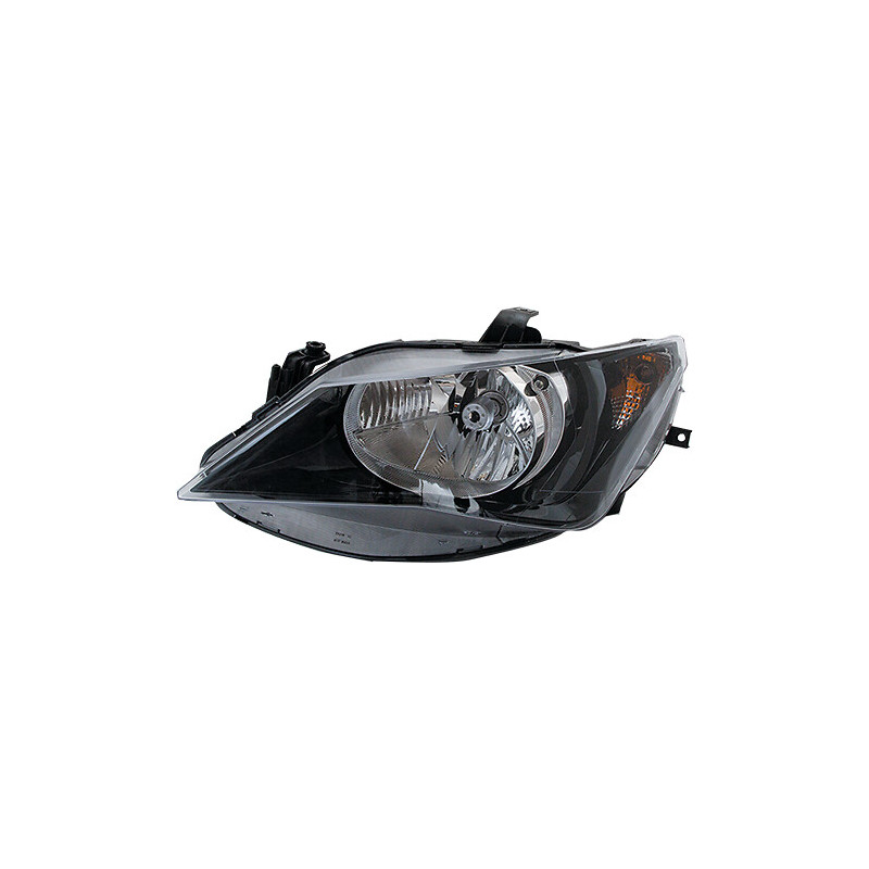 FARO SX H4 C/MOTOR ELETT SEAT IBIZA 01/12  PARAB NERA