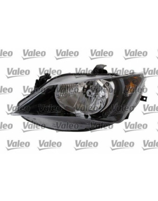 FARO DX H4 C/MOTOR ELETT SEAT IBIZA 01/12 PARAB NERA