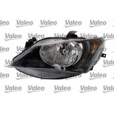 FARO DX H4 C/MOTOR ELETT SEAT IBIZA 01/12 PARAB NERA